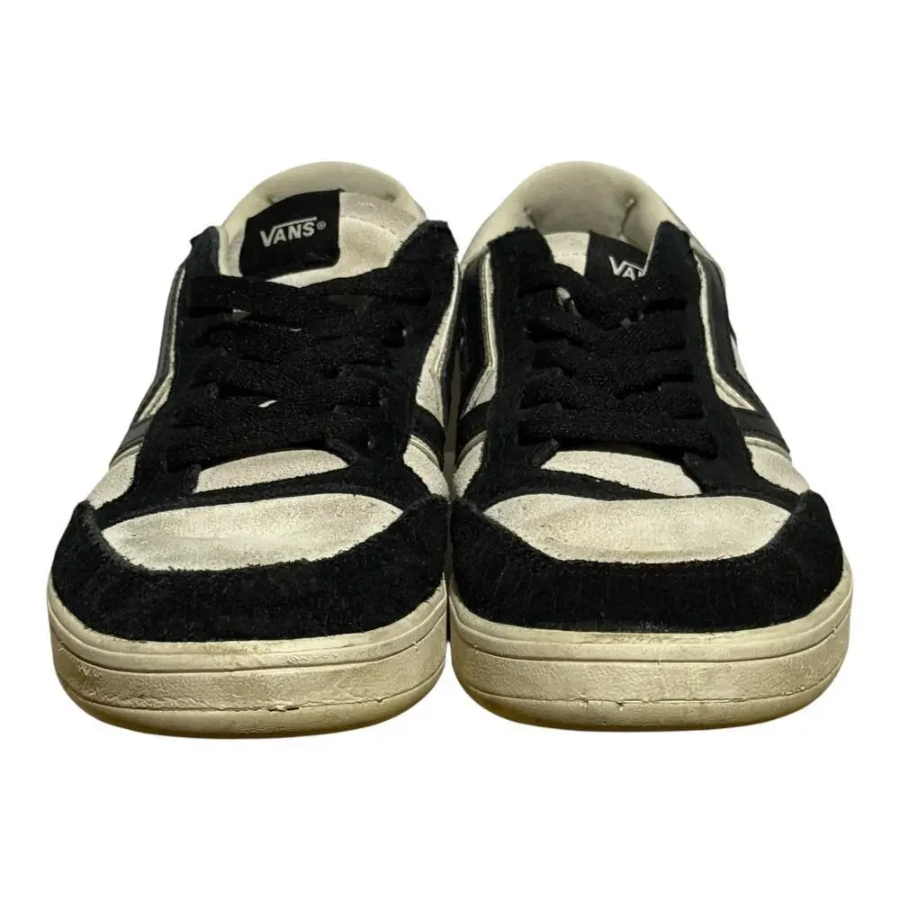 Vans Lowland CC Black White Suede Leather Skate Shoes Men's Size 9.5 - Picture 2 of 8